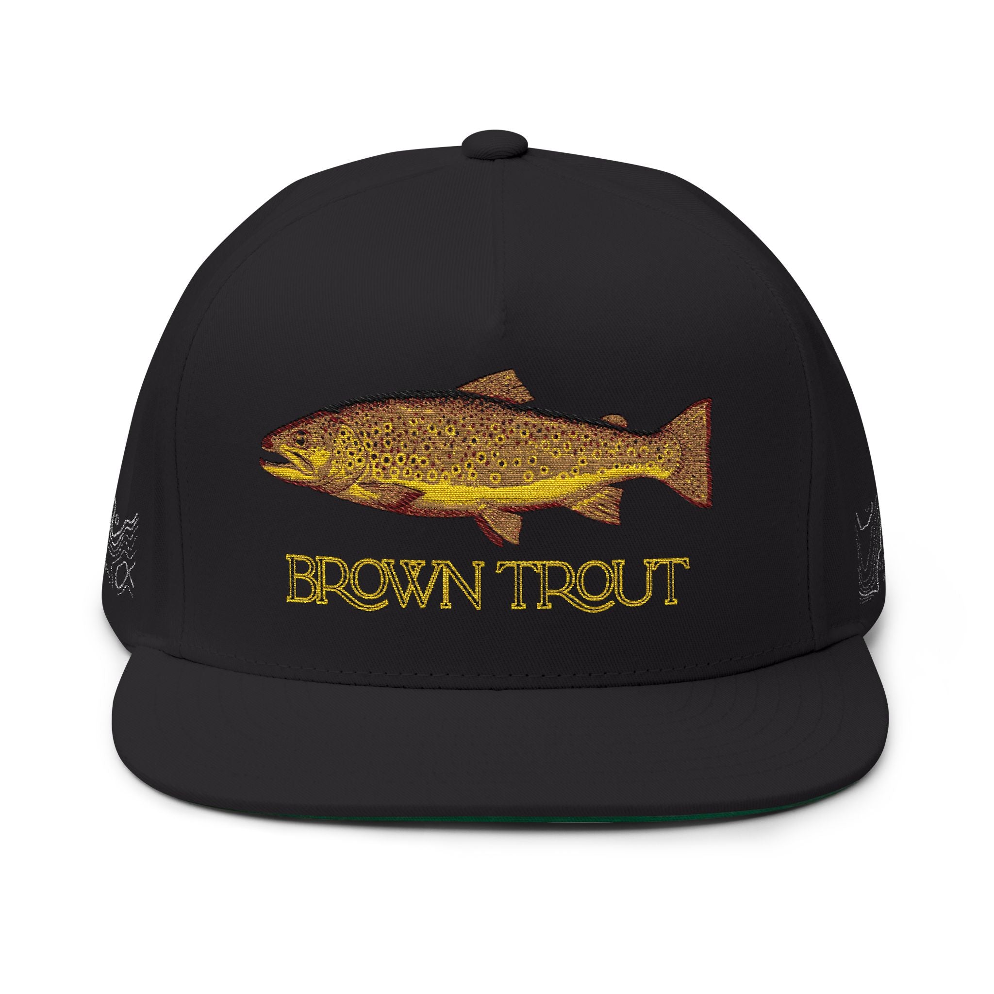 Brook Trout Hat | Trout of the Divide Colorado Fly Fishing | Snap