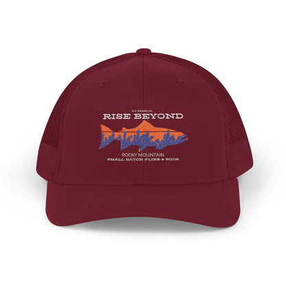 Rise Beyond Rocky Mountain Trout Trucker Hat