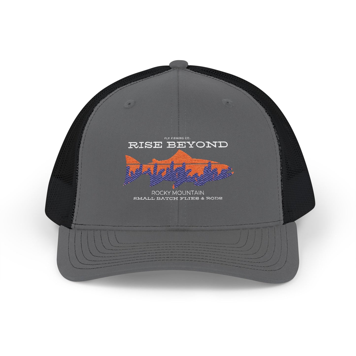 Rise Beyond Rocky Mountain Trout Trucker Hat