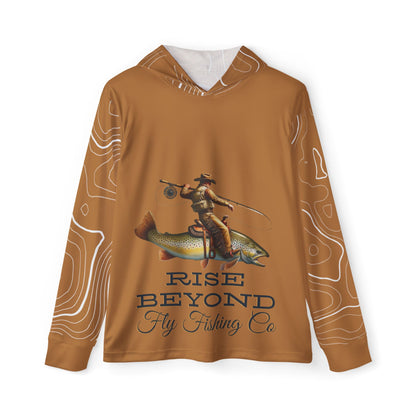 Rise Beyond Cowboy Trout Sun Hoodie