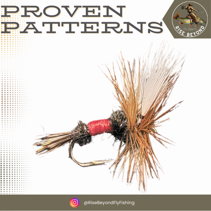 Parachute Hopper Fly Pack –  High-Vis Grasshopper Dry Flies