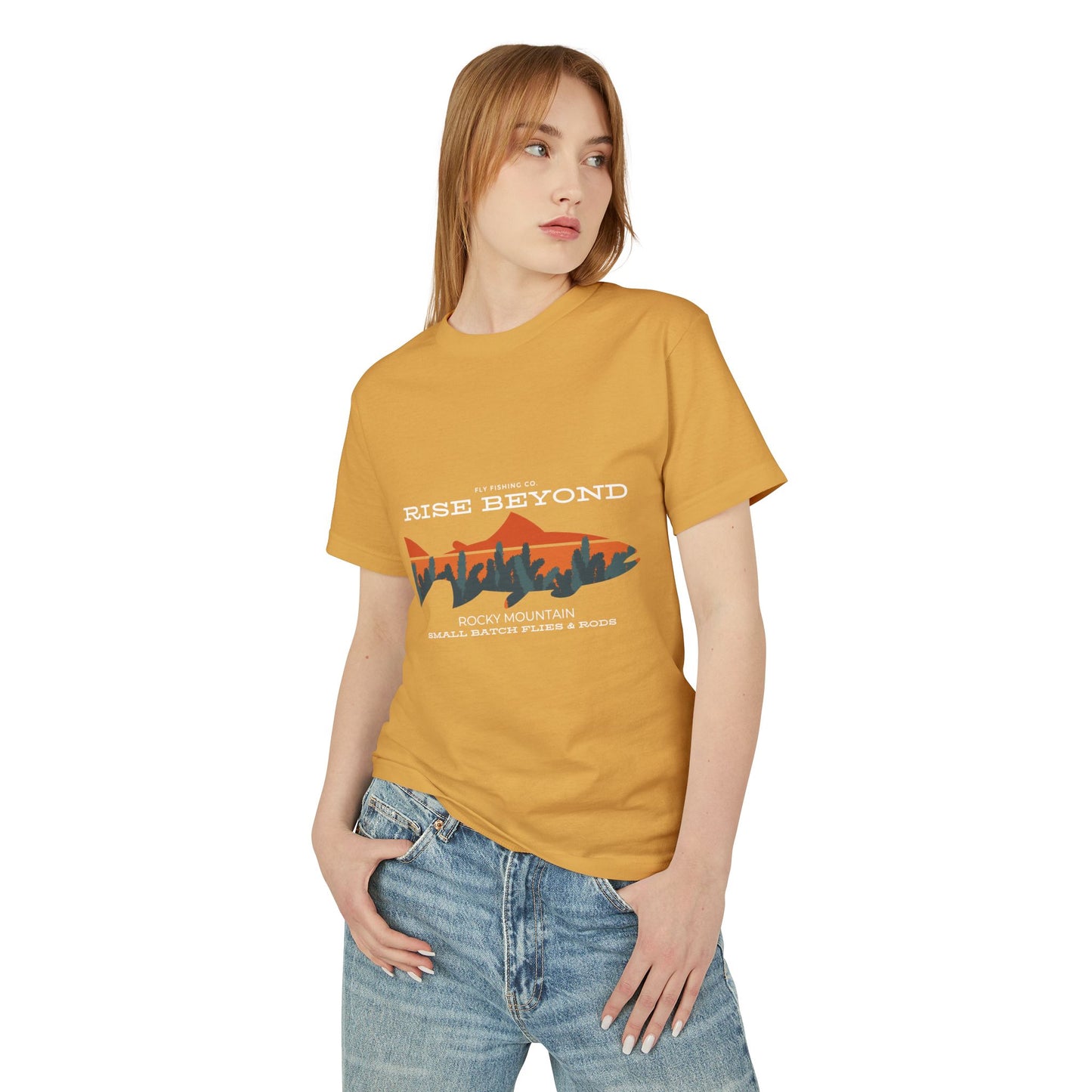 Rise Beyond Rocky Mountain Skyline Graphic Tee