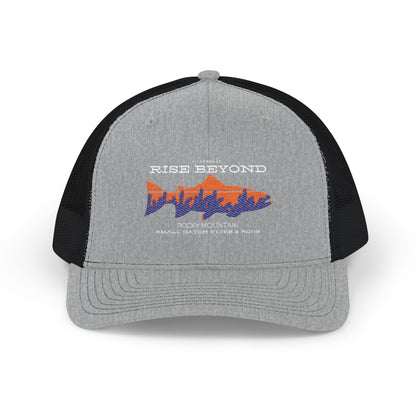 Rise Beyond Rocky Mountain Trout Trucker Hat