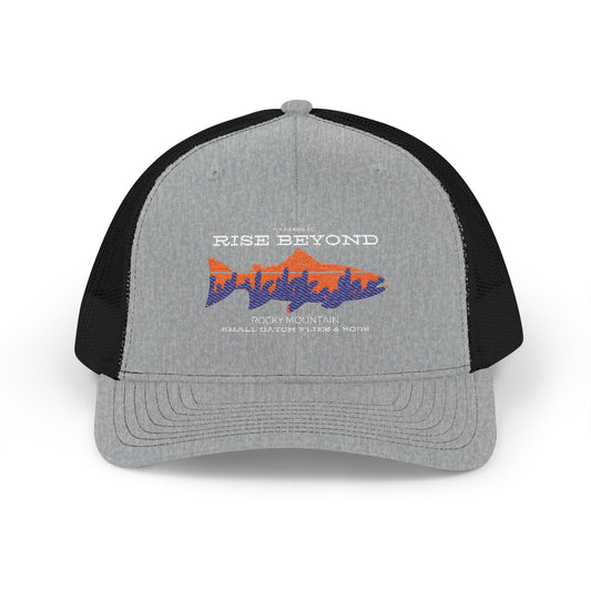 Rise Beyond Rocky Mountain Trout Trucker Hat
