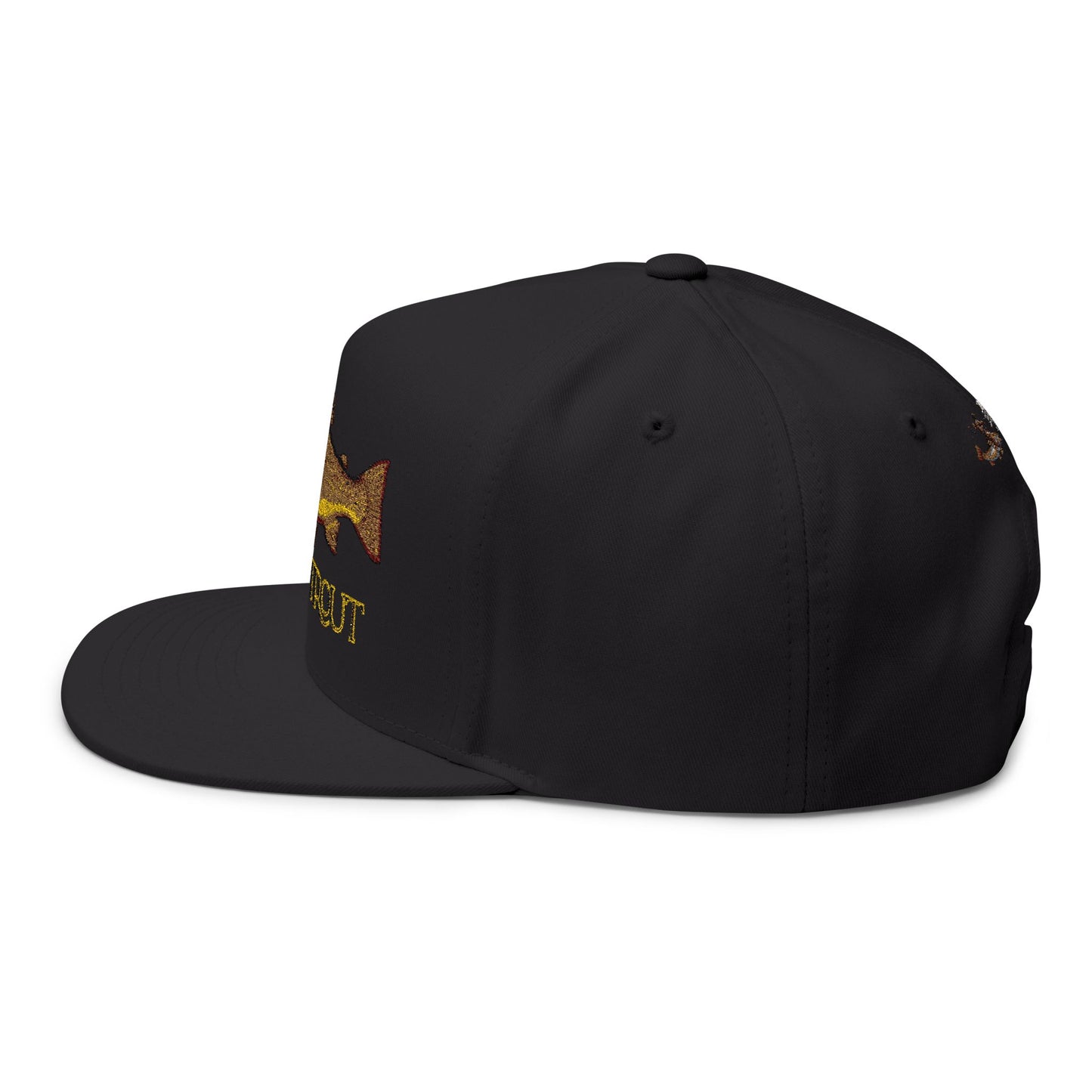Brown Trout Hat | Trout of the Divide Colorado Fly Fishing | Snap Back Flat Bill | Topo