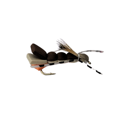 Parachute Hopper Fly Pack –  High-Vis Grasshopper Dry Flies