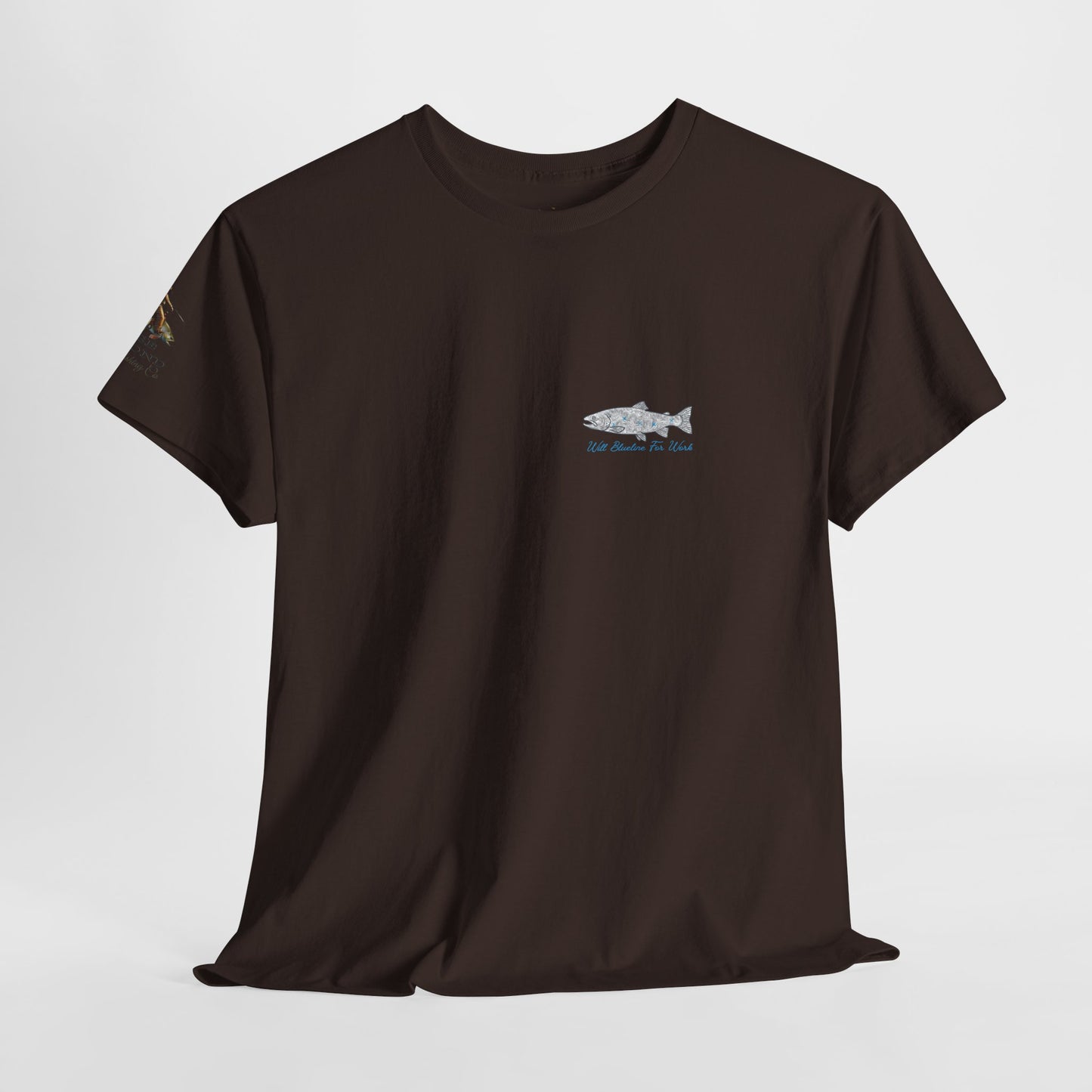 Will Blueline for Work T-Shirt | Trout of the Divide | Colorado Fly Fishing