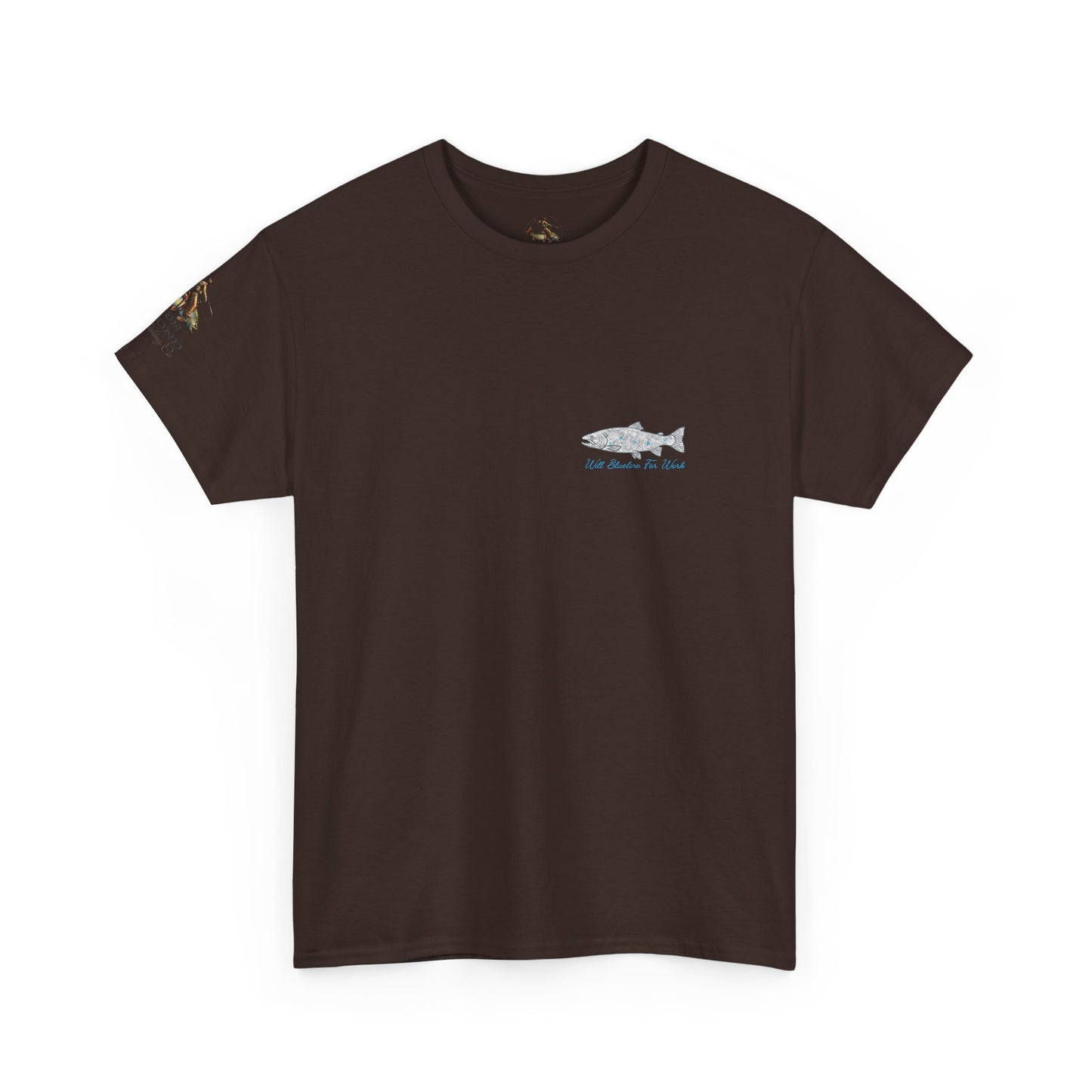 Will Blueline for Work T-Shirt | Trout of the Divide | Colorado Fly Fishing