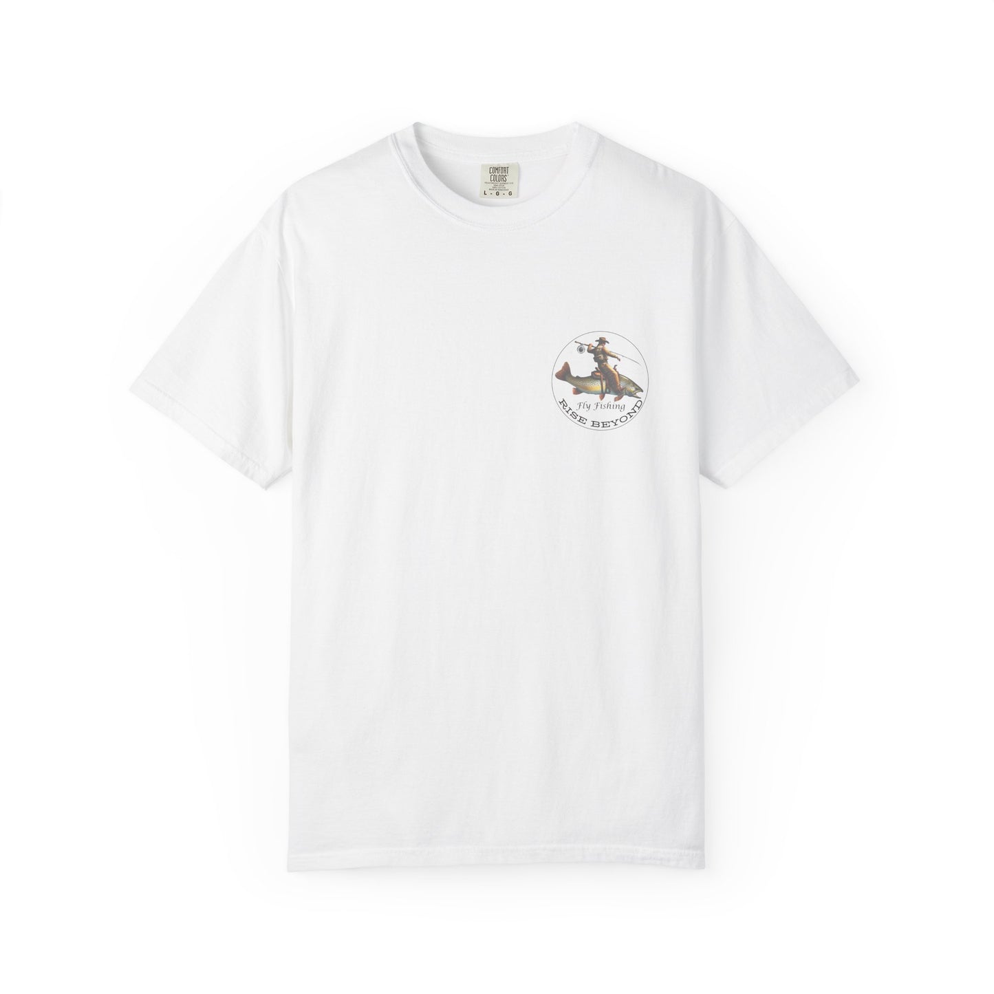 We’re Here for Your Flies – Trout Train Heist Fly Fishing Tee Vintage Cowboy Graphic T-Shirt Outdoor Adventure Tee