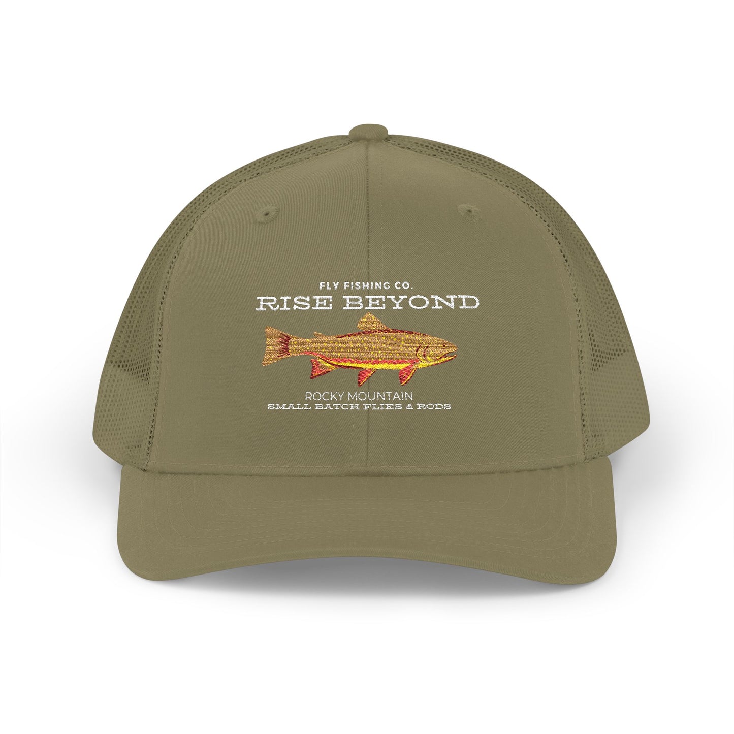 Rise Beyond Rocky Mountain Trout Trucker Hat