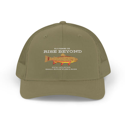 Rise Beyond Rocky Mountain Trout Trucker Hat