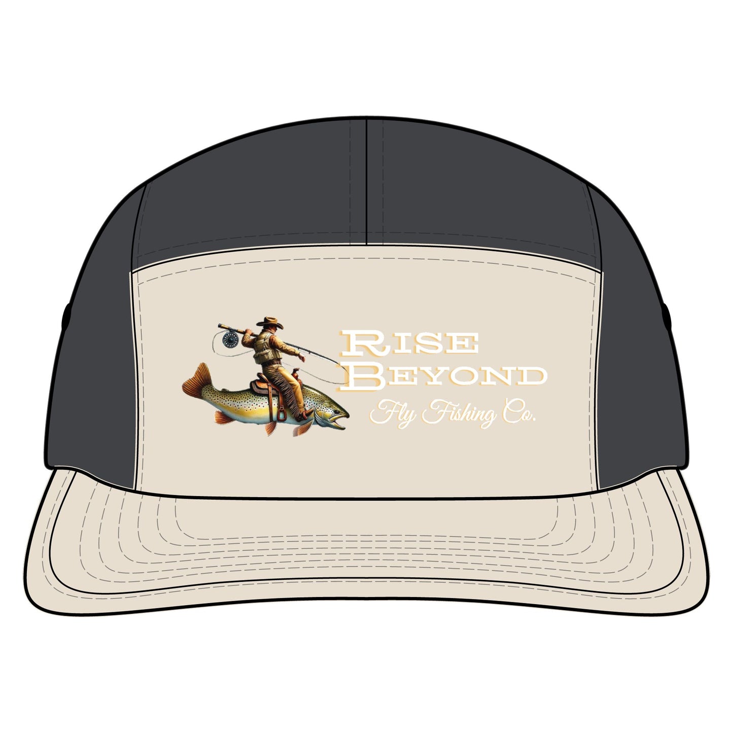 Colorado Cowboy Trout Trucker- Rise Beyond Fly Fishing Co. Embroidered Fishing Cap