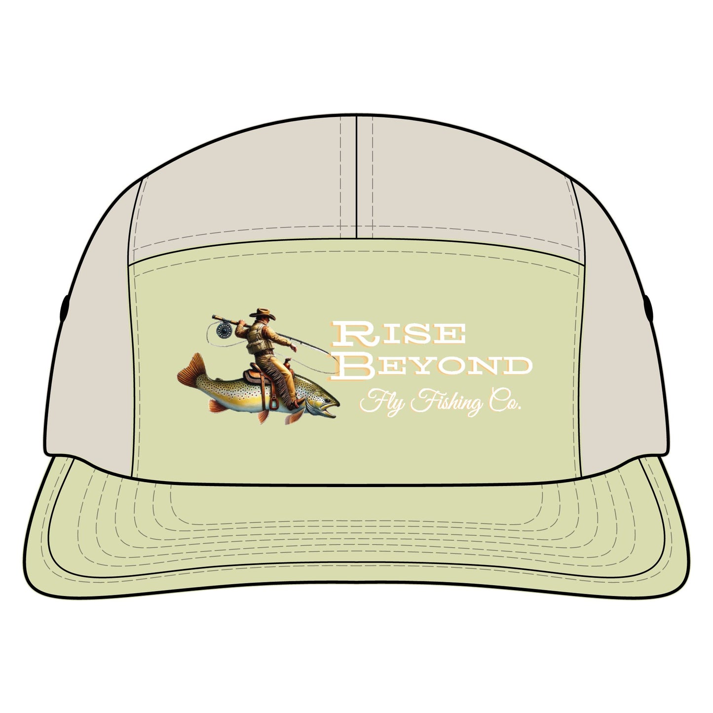 Colorado Cowboy Trout Trucker- Rise Beyond Fly Fishing Co. Embroidered Fishing Cap