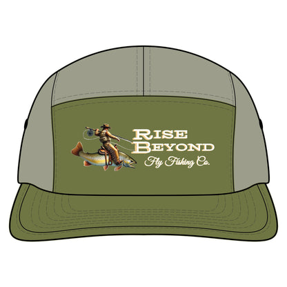 Colorado Cowboy Trout Trucker- Rise Beyond Fly Fishing Co. Embroidered Fishing Cap