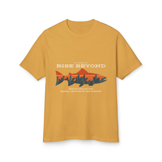Rise Beyond Rocky Mountain Skyline Graphic Tee