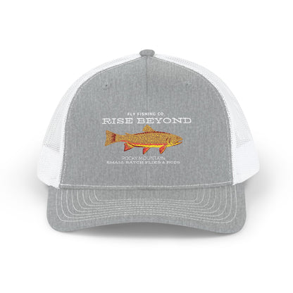 Rise Beyond Rocky Mountain Trout Trucker Hat