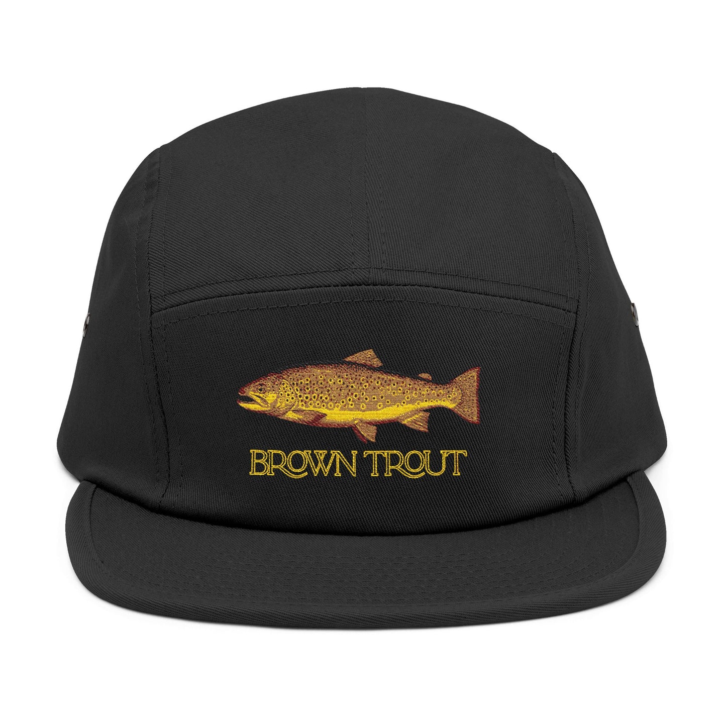 Brook Trout Hat | Trout of the Divide Colorado Fly Fishing | Embroidered 5-Panel Cap