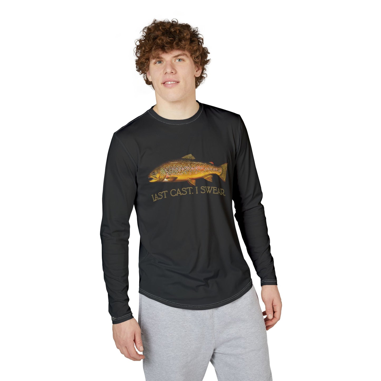 Last Cast for the Brown Trout Sun Shirt | UPF 50 | Colorado Fly Fishing