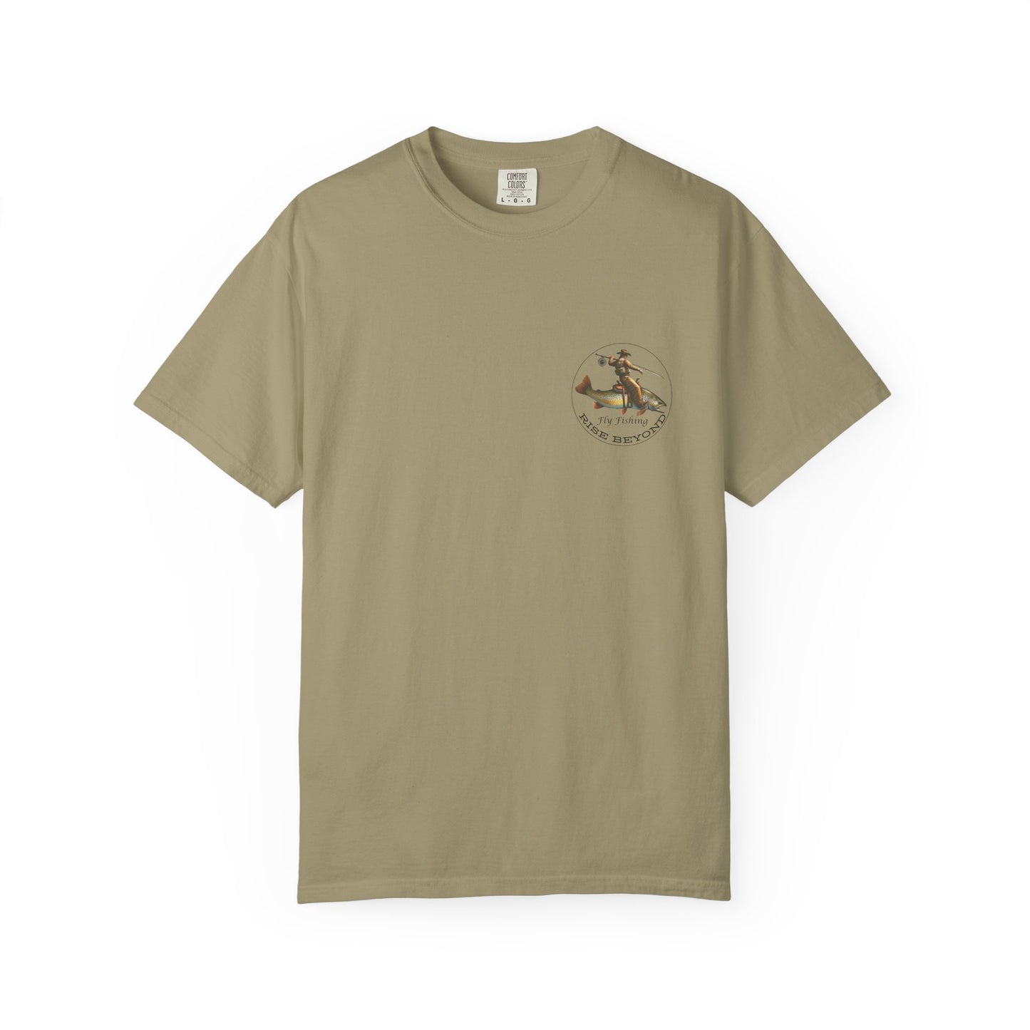 We’re Here for Your Flies – Trout Train Heist Fly Fishing Tee Vintage Cowboy Graphic T-Shirt Outdoor Adventure Tee
