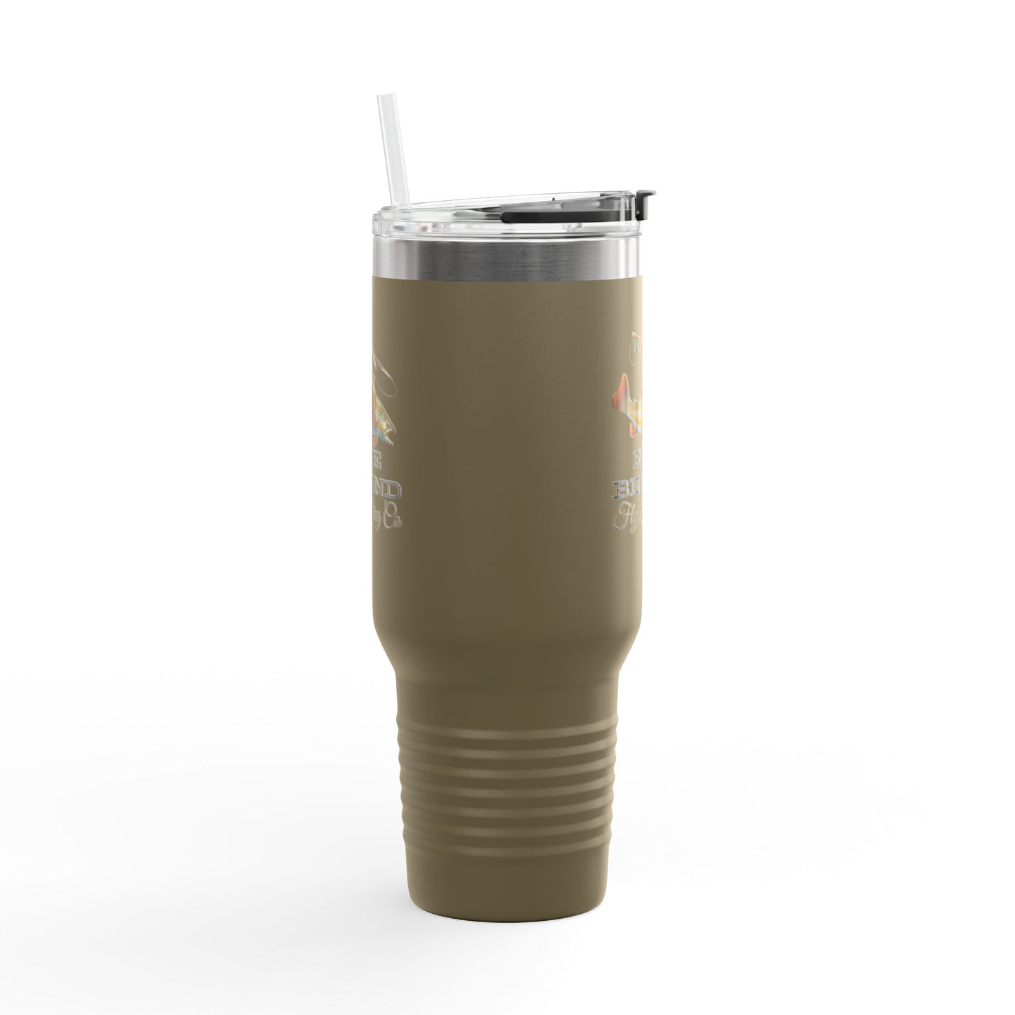 Rise Beyond Cowboy Trout Insulated Tumbler Mug 40oz