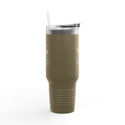 Rise Beyond Cowboy Trout Insulated Tumbler Mug 40oz