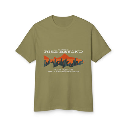 Rise Beyond Rocky Mountain Skyline Graphic Tee