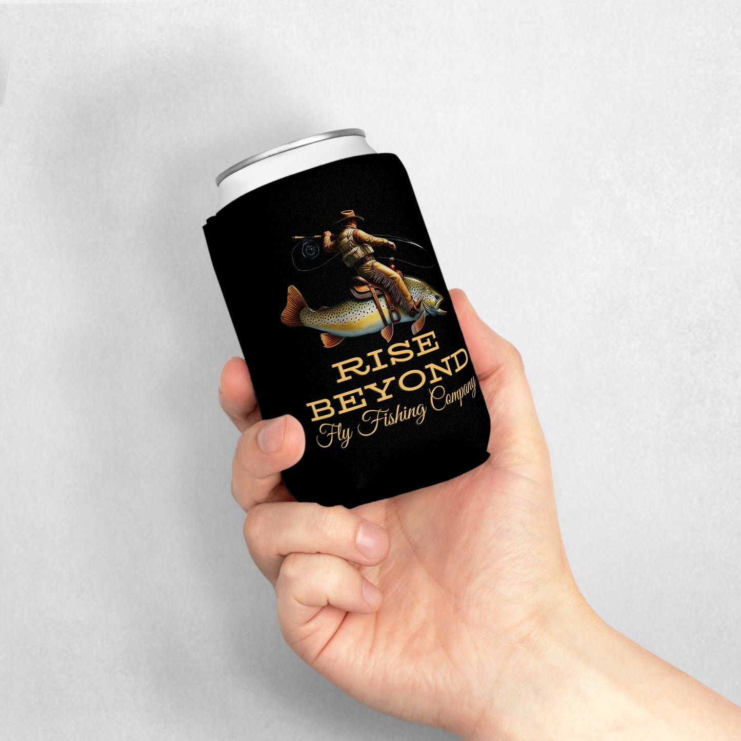 Rise Beyond Cowboy Trout Koozie