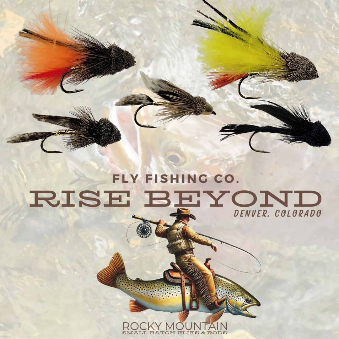 Muddler Minnow Fly Pack –  Classic Streamers for Trout – Hand-Tied & Durable – Natural, Olive, Black, Brown