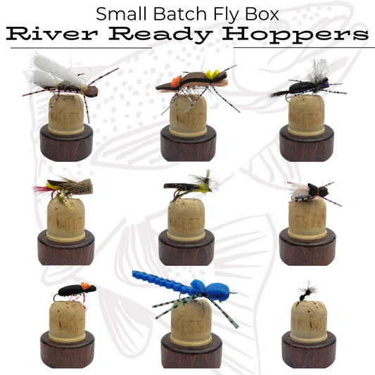 River Ready Hopper Box | Small Batch Fly Fishing Flies